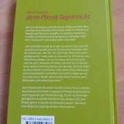Buch ...denn Pferde lügen nicht