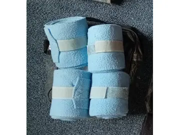 Fleecebandagen, hellblau